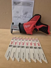 Brand New Milwaukee M12 Hackzall Reciprocating Saw  2420-20  w/ 8 sawzall blades