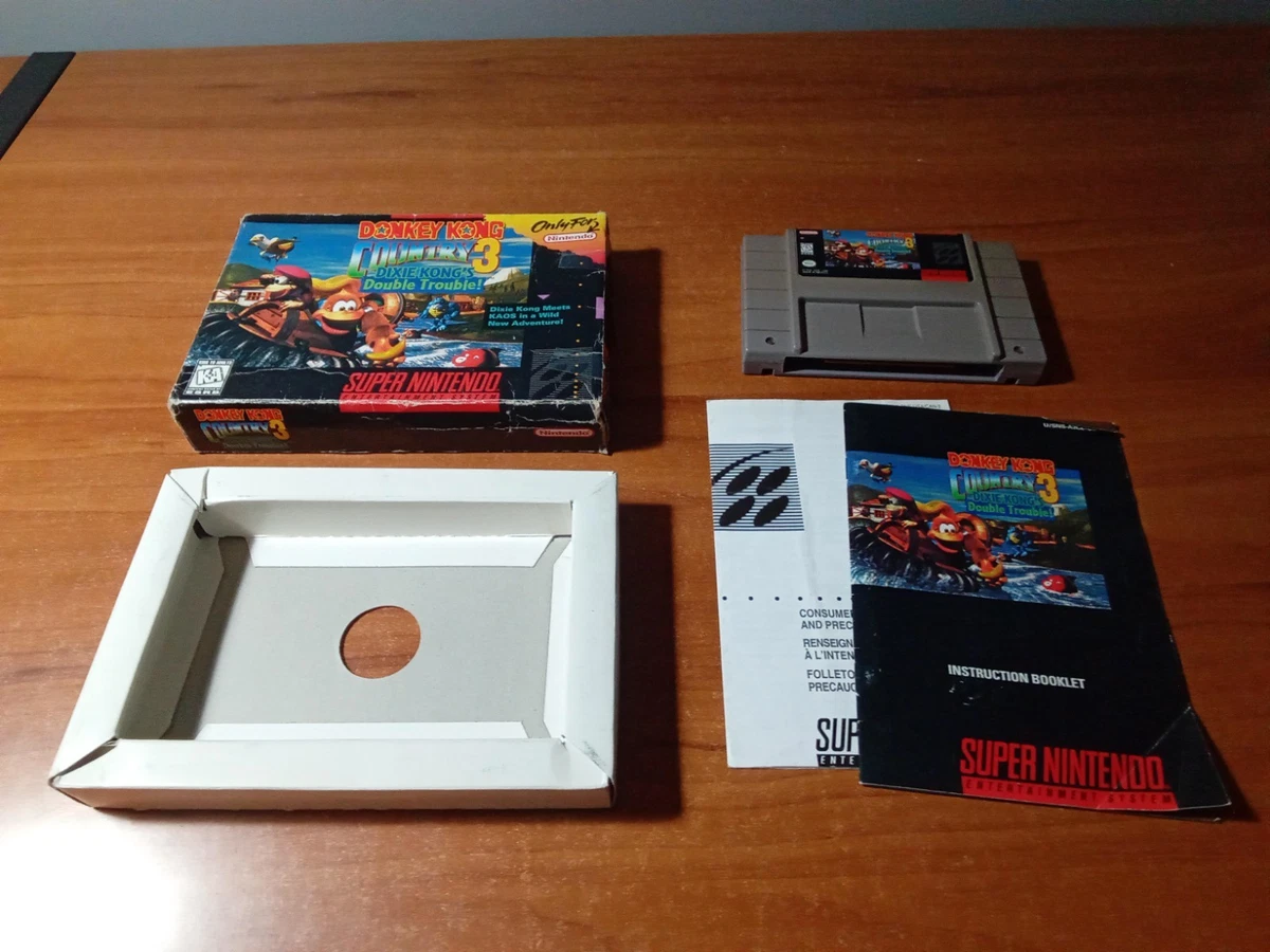 Donkey Kong Country Nintendo SNES 3 Video Games for sale | eBay