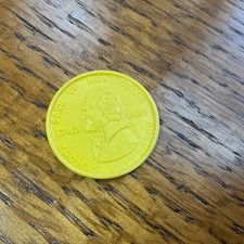 1950s American hero play coin 25 Thomas Jefferson Vintage