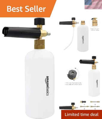 #ad Durable Foam Cannon with 1 4 Quick Connect 33oz for Pressure Washer Excellence $31.99