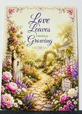 Sympathy Card for Loss of Grandmother | Bereavement Condolence Card 5x7