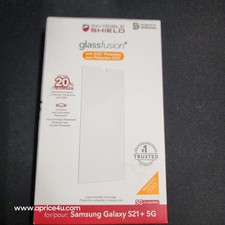 ZAGG Invisible Shield GlassFusion Screen Protector for Samsung Galaxy S21  5G