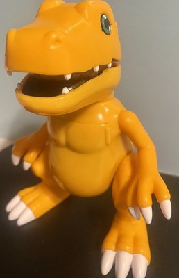 2000 Bandai Digimon Deluxe Micro Playset Agumon to  Greymon incomplete 