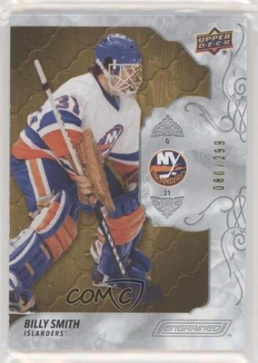 2019-20 Upper Deck Engrained Legends 80/299 Billy Smith #32 HOF 2r7