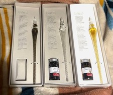 Elban glass pen set of 3