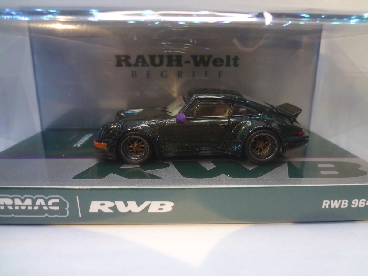 Tarmac Works 1:64 RWB 964 Green Tarmac Works RWB 997 Black bundle