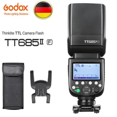 Godox TT685II-F 1/8000s HSS Speedlite Flash TTL 2.4GKamera Blitzlicht für Fuji