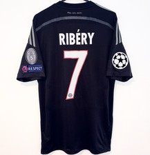 Bayern München 2014/2015 drittes Trikot Ribery #7 UCL Authentic Herren Small