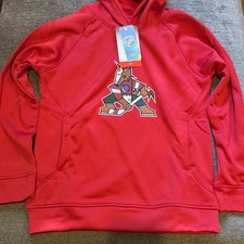 NHL Arizona Coyotes Youth Hoodie Red Size M-10/12 Official Licensed New NWT