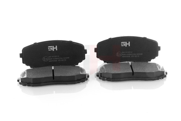 GH Bremsbelagsatz Scheibenbremse Vorderachse FüR Mazda CX-7 ER 2.2 MZR-CD 2.3-image