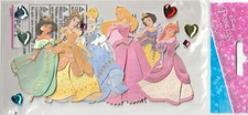 Licensed DISNEY Princess with jewels NICE stickers 74261 Fast FREE Shipping 