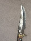 Curved Blade Hunting Knife with Wood Handle — photo 4