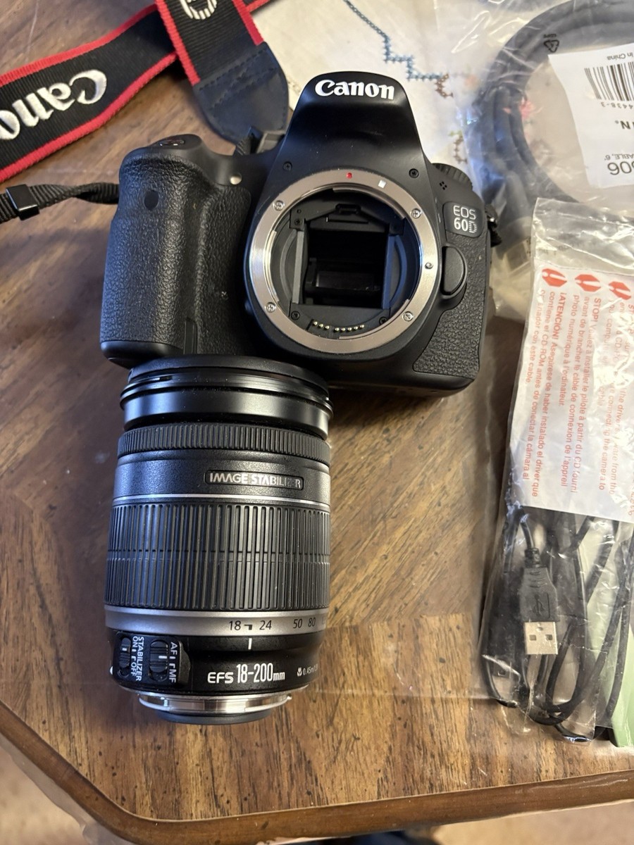 Canon EOS 60D Camera With 18-200mm Zoom Lens | eBay
