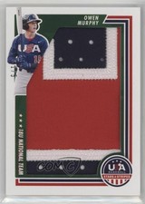 2022 USA Baseball Stars & Stripes Jumbo Relics Jersey Number 1/5 Owen Murphy o6t