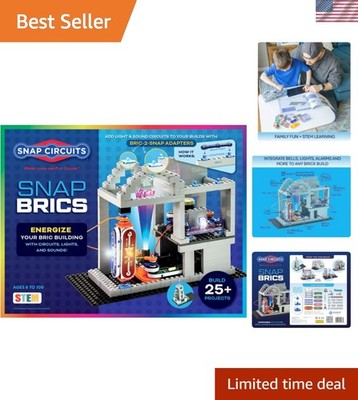 Ultimate BRIC Exploration Kit   Build 20+ Engineering Projects Safely & Easily