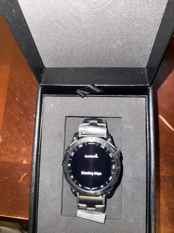 Garmin D2 Mach 1 Pro Carbon Gray GPS Smartwatch With Titanium Band