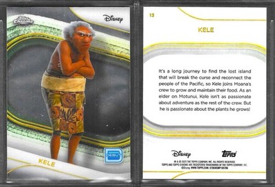 Topps Chrome Disney 2025 #13 Kele Moana Karte