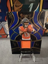 Pat Bryant 2025 Select #DSM-PBT Draft Selections Memorabilia Blue Prizm MEM RC
