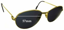 SFx Replacement Sunglass Lenses fits Cartier 1988 - 57mm Wide