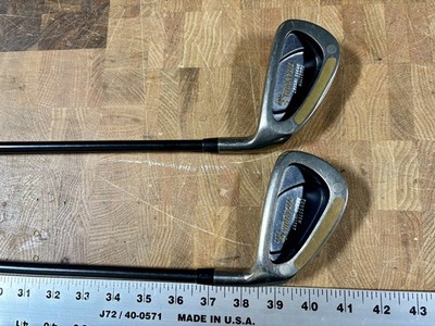 Yonex Titanium +Plus 3+4 Irons RH Graphite Shafts Tungsten Brass Inserts