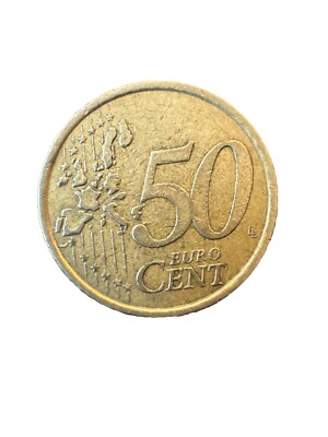 コレクション 50 euro cent Buy 2002 50 Euro Cent Coin Italy - R 8 Available