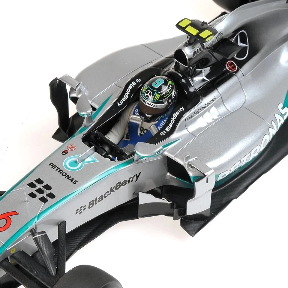 Mercedes W05 N° 6 Nico Rosberg 2014, Minichamps 1:18 - Immagine 4 di 4