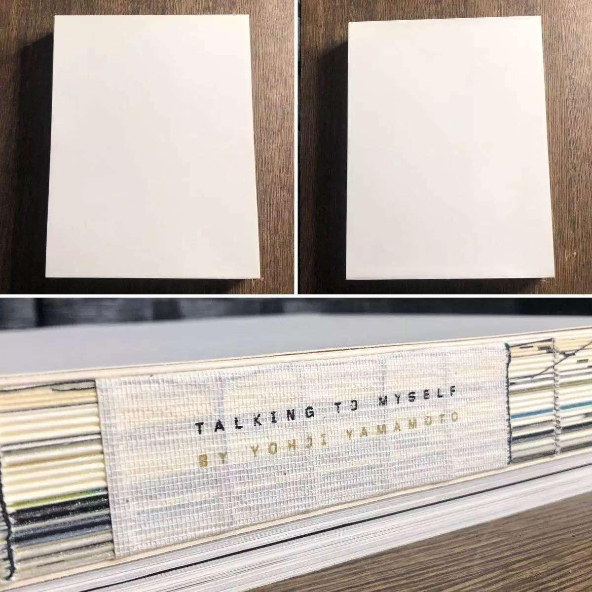 YOHJI YAMAMOTO TALKING TO MYSELF 1st Edition Book With Serial Number RARE JAPAN