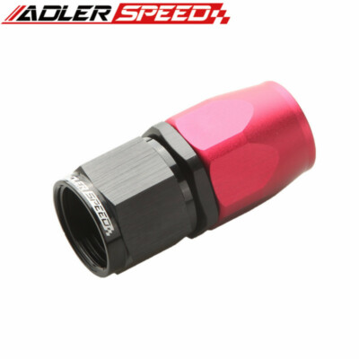 US -10AN AN10 Straight Swivel Hose End Fitting Fuel Oil Gas Line Fitting Adapter