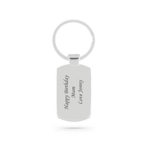 Personalised Keyring with Photo and Engraving in Christmas Box. Christmas Gift. - Picture 5 of 12