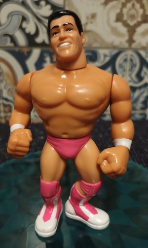 RARE WWE RICK MARTEL HASBRO WRESTLING ACTION FIGUR...