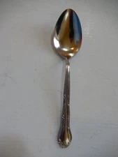 Vintage Tea Spoon Silhouette Stainless Japan Pattern SST2 6" long