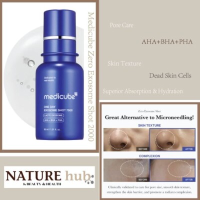 Medicube Zero Exosome Shot 2,000 PPM Spicule Facial Serum 30ml