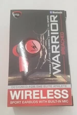 IHip Warrior Breached Wireless Bluetooth Sports Earbuds W Built-in Microphone