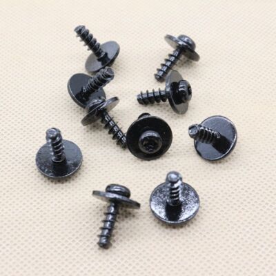 10Pcs For VW N10354602 Black Metal Torx Drive Trim Screw M5x16 | eBay