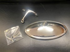 1937 1938 1939 Ford Closed Car  Inside Rearview Mirror. Brand New. Stainless