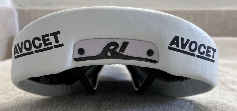 Avocet Racing I saddle  NOS  White - Image 3 of 4