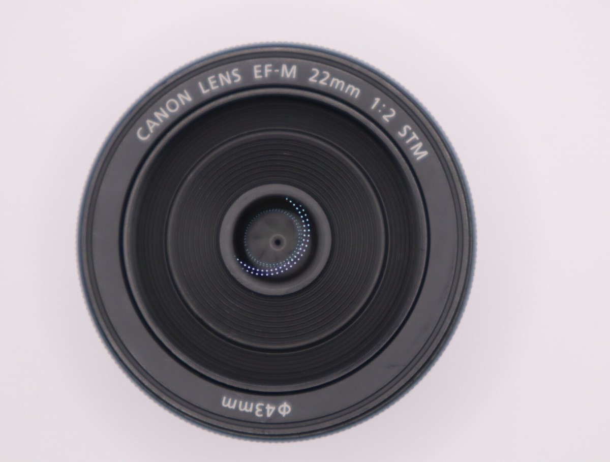 Near Mint] Canon EF-M 22mm f/2 STM Fixed Prime Lens Black