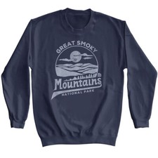 United States Great Smoky Mountains National Parks Two Tone Men's Sweat Shirt