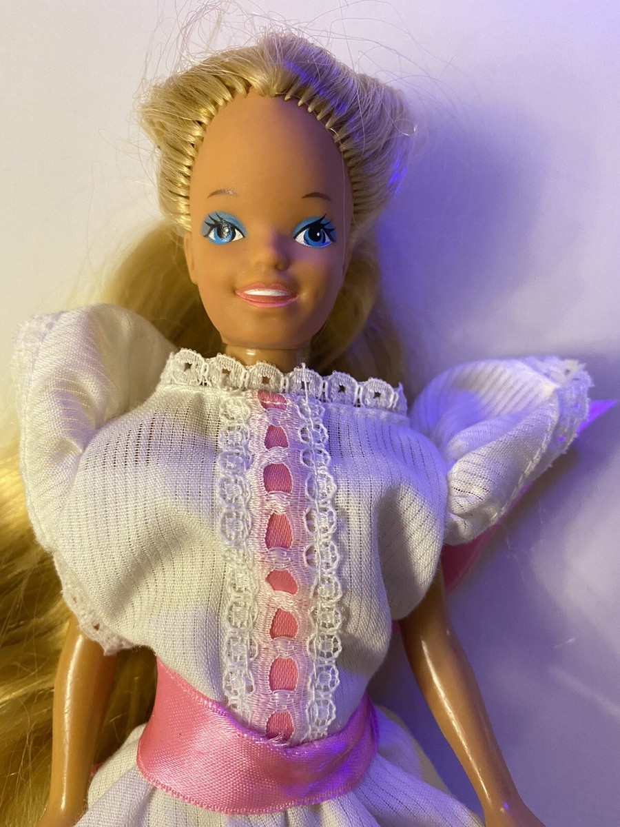 Poupée Skipper Tropical 1985 – Barbie, Habillée, Très Bon état Vintage