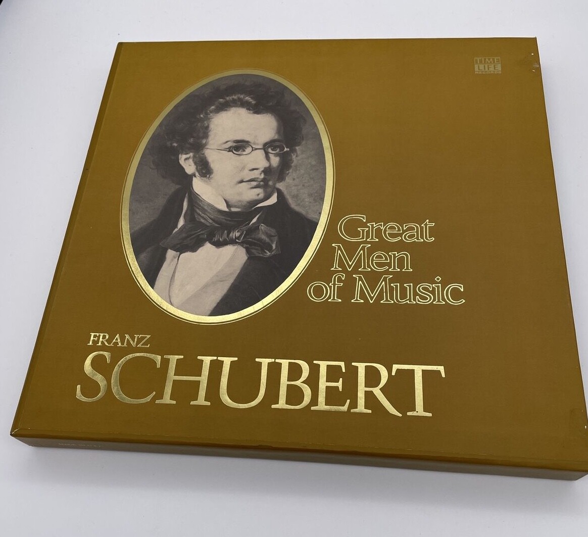 Time Life Records Great Men of Music, Franz Schubert 4 Vinyl