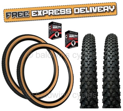 Baldys 29x2,10 GELBE WAND Mountainbike klobig Offroad Lauffläche REIFEN RÖHREN