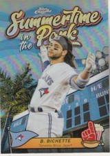 2024 TOPPS CHROME BO BICHETTE SS BLUE JAYS ROOKIE SUMMER IN THE PARK SP HOT!