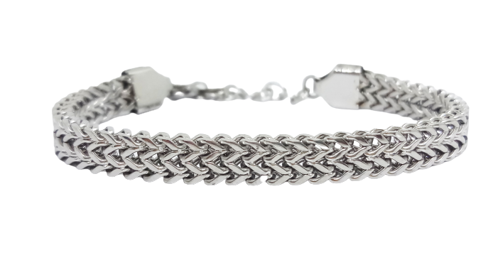 Bracciale Zancan Da Uomo In Acciaio E Caucciu' UHB 095 - Foto 5