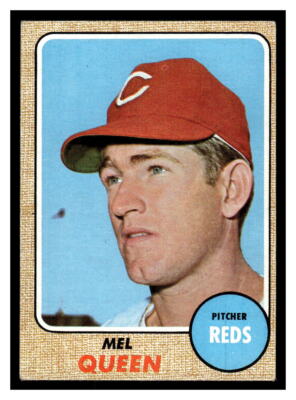 1968 Topps Baseball #283 Mel Queen 126E-03