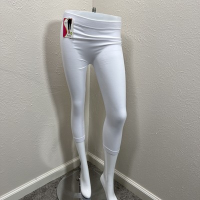 Girls White Capri Leggings Sofra One Size Fits All