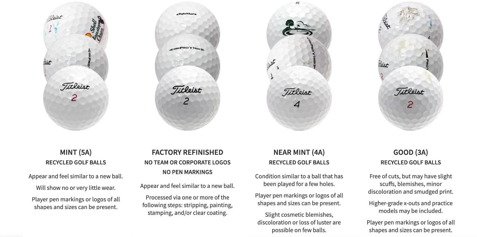 Pinnacle Rush golf balls -- 60 count -- mint/near-mint -- ships free