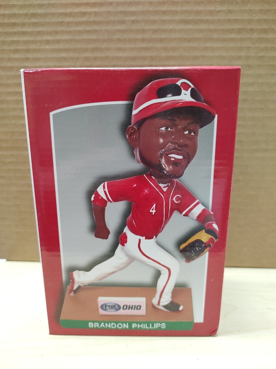 Cincinnati Reds Fox Sports Ohio Brandon Phillips Bobblehead NIB