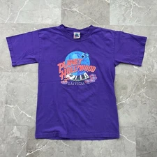 Vintage Planet Hollywood Graphic Tee Mens Small Las Vegas Short Sleeve Shirt