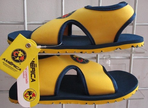 Mexiko Unisex Kinder Aguilas Amerika Sport Sandalen, neu gelb FMF Wandern Gr. 1-2 - Bild 3 von 4