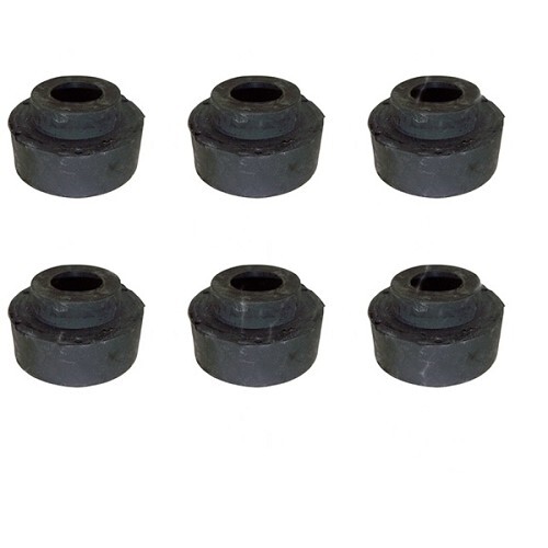 Jeep Wrangler YJ Satz 6St. Karosserieauflagegummi Buchsen oben bj. 87-95 - Bild 2 von 2